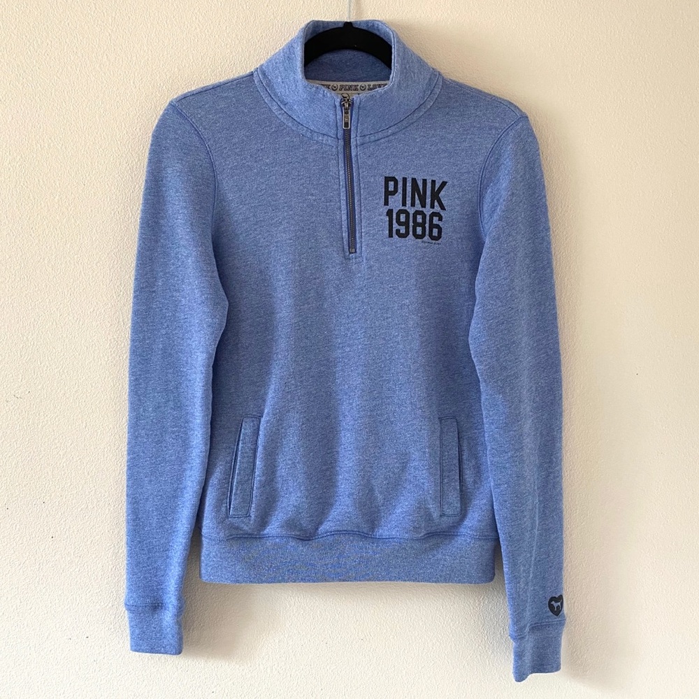 Victoria’s Secret PINK • Quarter-Zip Sweatshirt